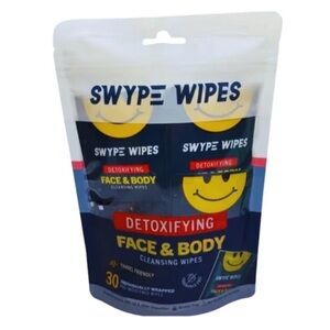 Swype Wipes Detoxifying Face & Body Cleansing Wipes